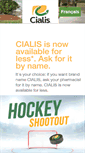 Mobile Screenshot of cialis.ca